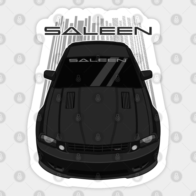 Ford Mustang Saleen 2005-2009 - Black Sticker by V8social